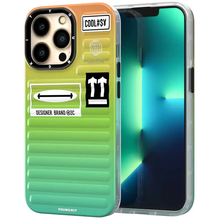 iPhone 13 Pro Kılıf - YoungKit The Secret Color Serisi Kapak