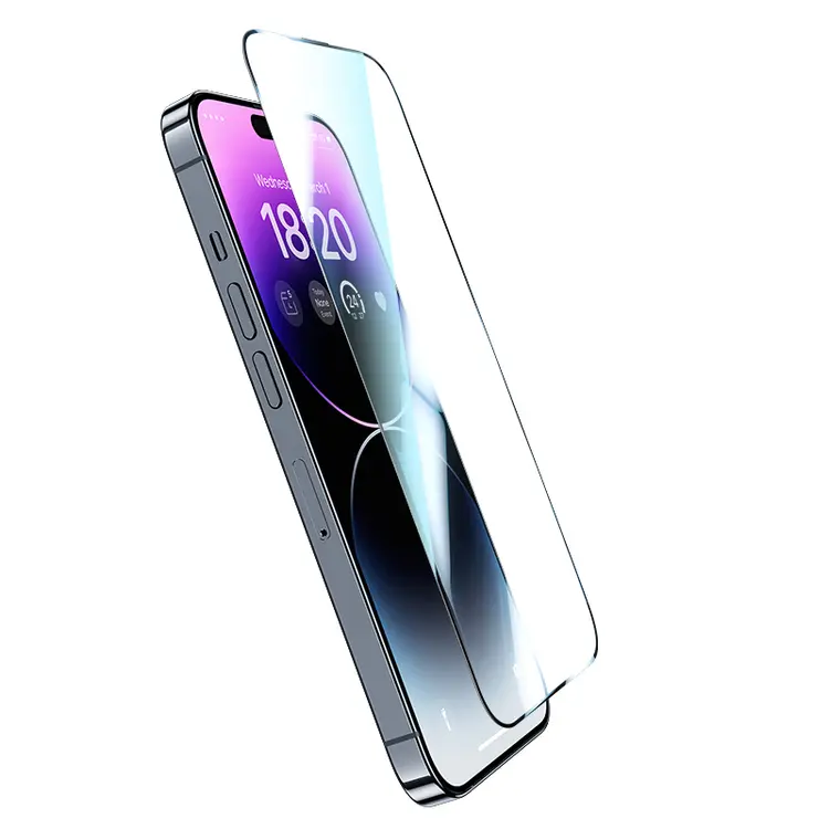 iPhone 13 Pro Max Mat Oyun Ekran Koruyucu ve Uygulama Aparatı - Benks JoyTouch
