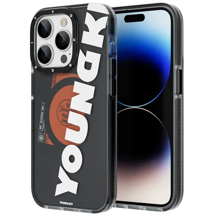 iPhone 13 Pro Max MagSafe Uyumlu Yazı Temalı Kılıf - Youngkit Binfen