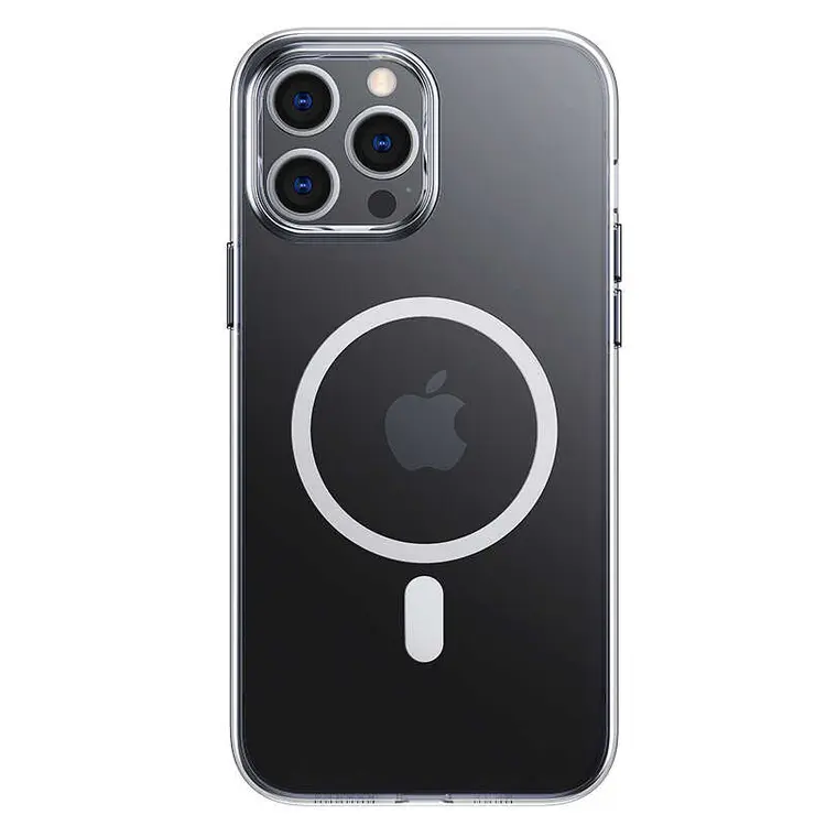 iPhone 13 Pro Max MagSafe Uyumlu Şeffaf Kılıf - Benks Crystal Series