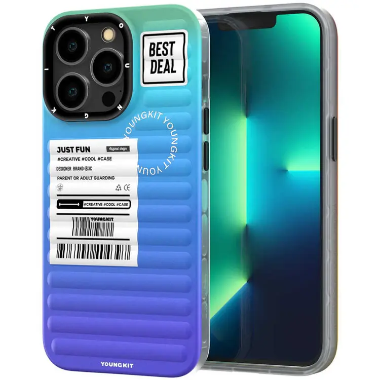 iPhone 13 Pro Max Kılıf, Renk Geçişli Tasarım - YoungKit The Secret Color