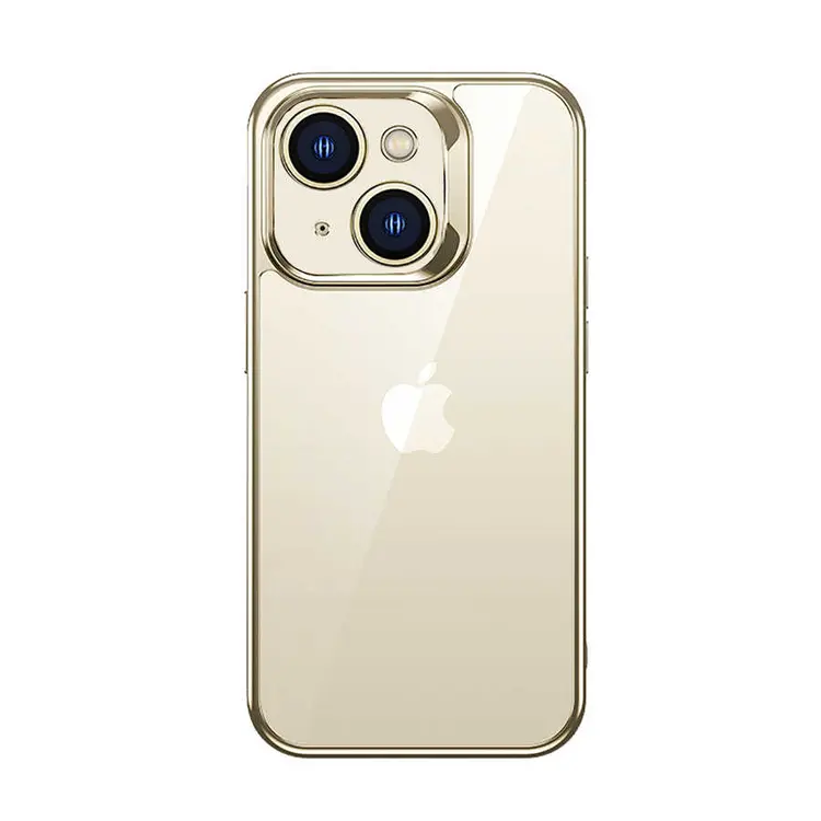 iPhone 14 Şeffaf Kılıf, Ekran Koruyucu Hediyeli - Benks Electroplating