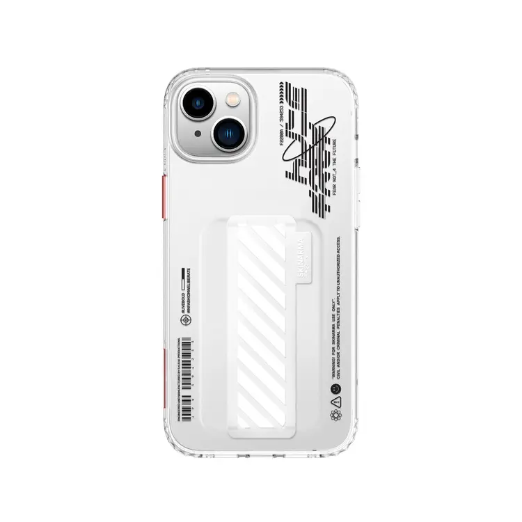 iPhone 14 Şeffaf Desenli Kılıf - Skinarma Kaze