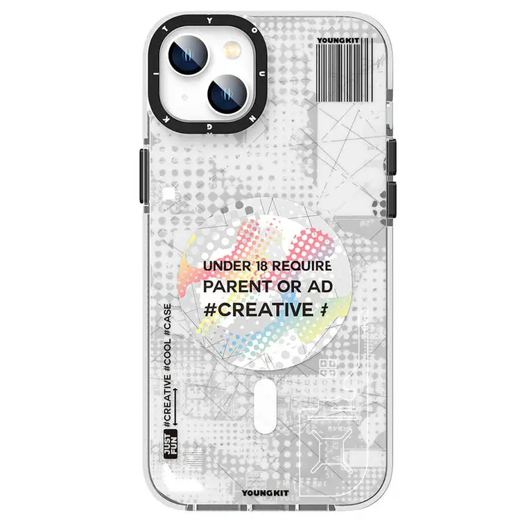 iPhone 14 Plus MagSafe Uyumlu Kamuflaj Kılıf - YoungKit