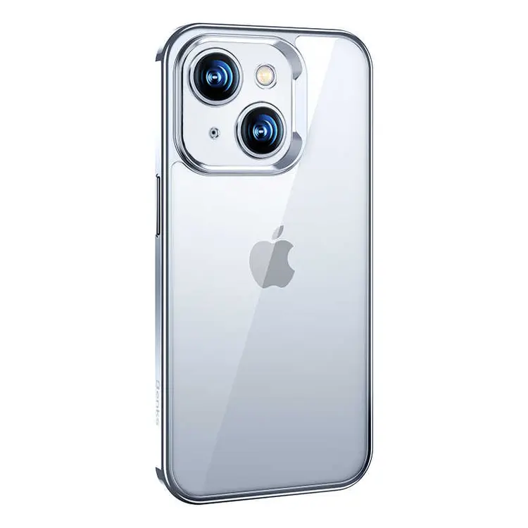 iPhone 14 Plus Şeffaf Kılıf, Elektro Kaplama TPU - Benks