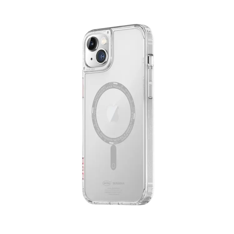 iPhone 14 Plus MagSafe Uyumlu Şeffaf Kılıf - Skinarma Saido