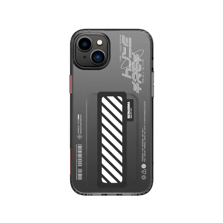 iPhone 14 Plus Şeffaf Desenli Kılıf - Skinarma Kaze