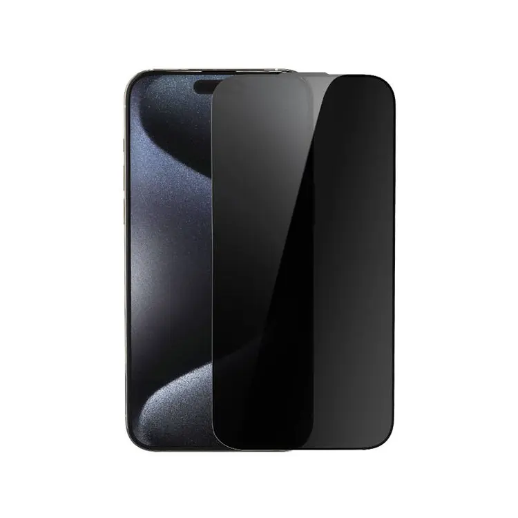 iPhone 14 Plus Gizlilik Filtreli Temperli Cam Ekran Koruyucu - Wiwu Wi-SQ009