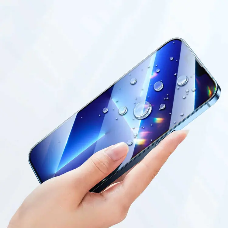 iPhone 14 Pro Tam Kaplama 5D Cam Ekran Koruyucu - Davin