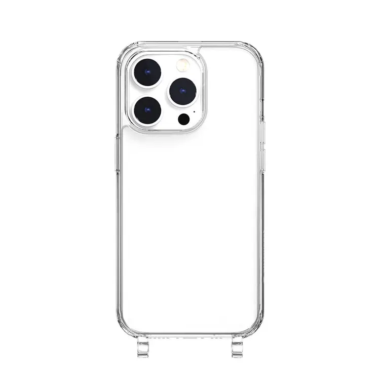 iPhone 14 Pro Şeffaf Kılıf, Boyun Askılı - Switcheasy Play