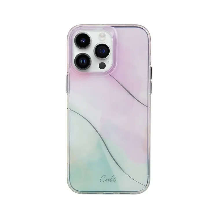 iPhone 14 Pro Dalgalı Çizgi Desenli Kılıf - Coehl Palette