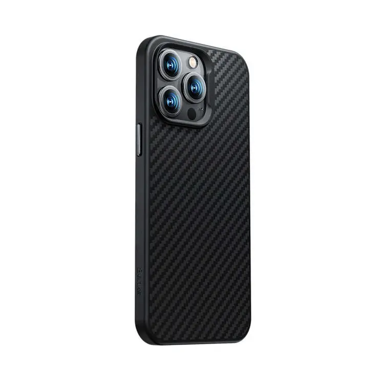 iPhone 14 Pro MagSafe Uyumlu Aramid Karbon Fiber Kılıf - Benks Civilian