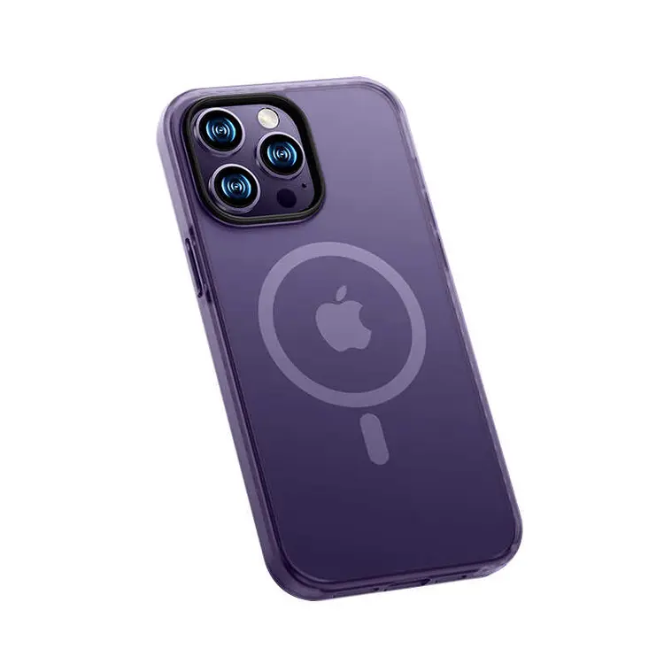 iPhone 14 Pro Mat Arka Yüzeyli Airbag Köşeli Kılıf - Benks Icesand