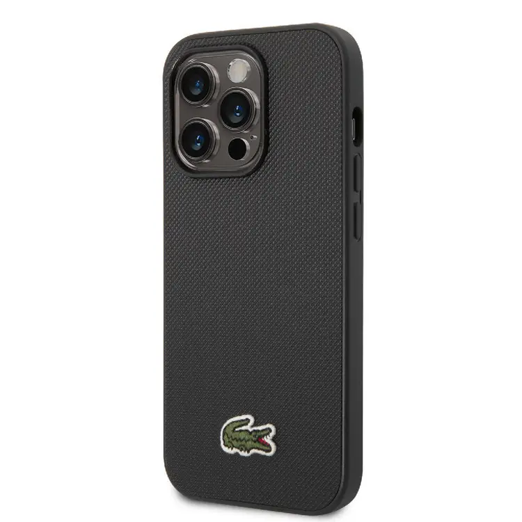 iPhone 14 Pro PU Pike Desenli Lisanslı Kılıf - Lacoste