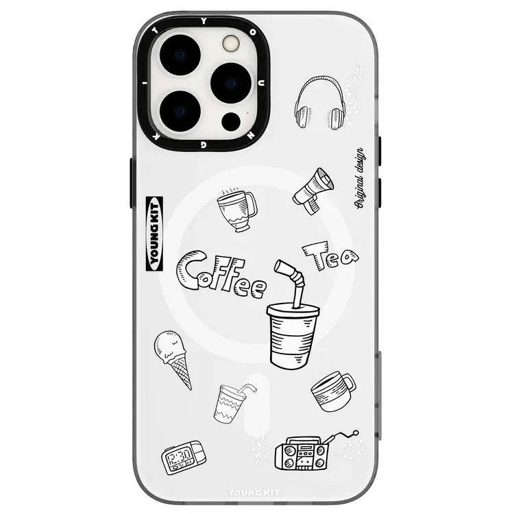 iPhone 14 Pro MagSafe Uyumlu Desenli Kılıf - Youngkit Plaything