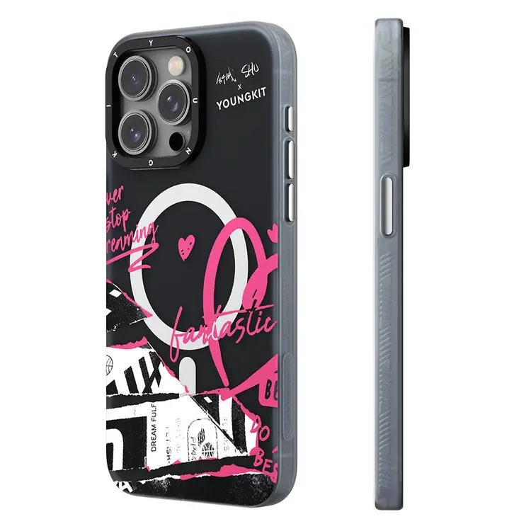 iPhone 14 Pro MagSafe Uyumlu Kılıf - Youngkit Dreamland Serisi