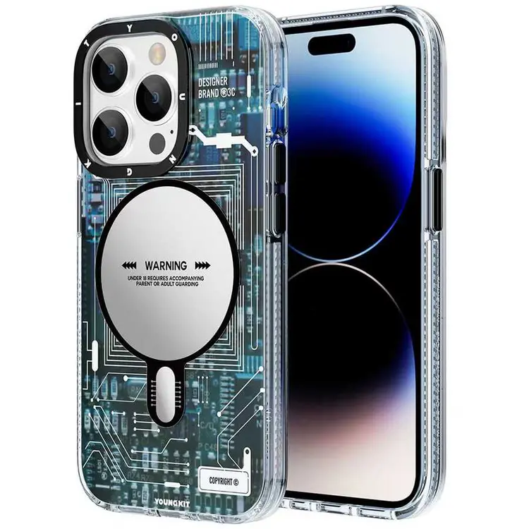 iPhone 14 Pro MagSafe Uyumlu Kılıf - YoungKit Technology Serisi