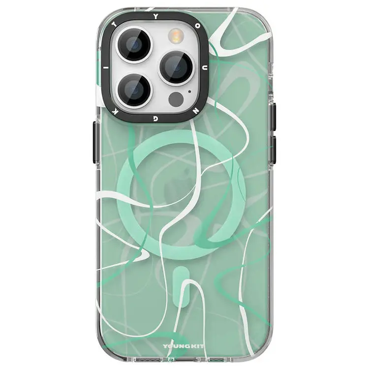 iPhone 14 Pro MagSafe Uyumlu Kılıf - Youngkit Water-Ink Serisi