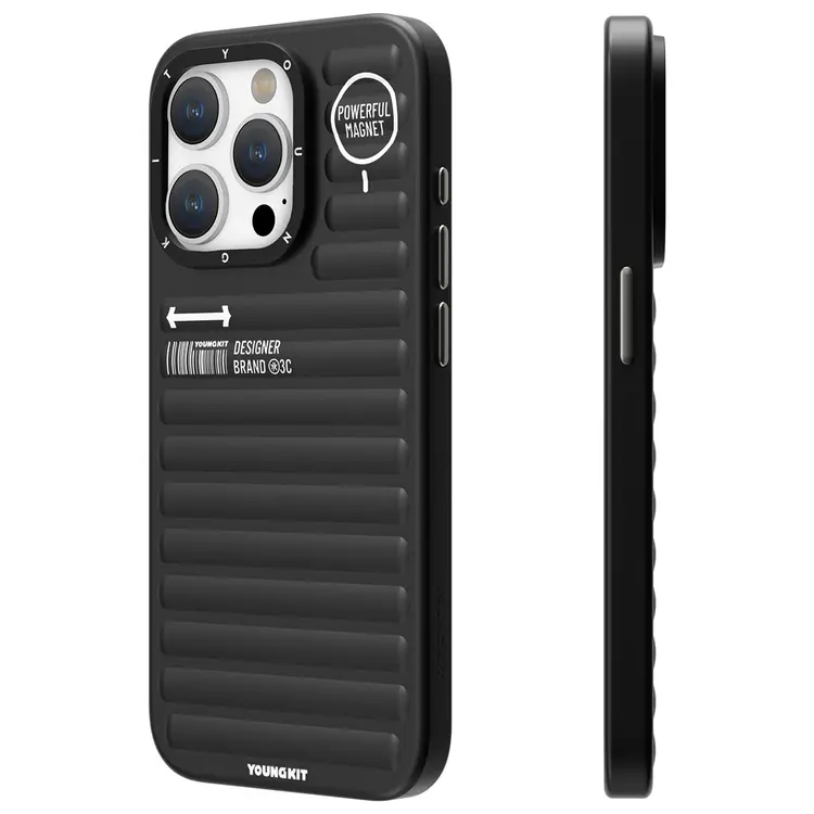 iPhone 14 Pro Mat Renkli Tasarım Kılıf - YoungKit Original Serisi