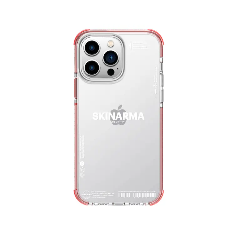 iPhone 14 Pro Şeffaf Airbag Tasarımlı Kılıf - Skinarma Iro