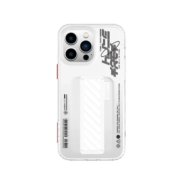 iPhone 14 Pro Şeffaf Desenli Kılıf - Skinarma Kaze