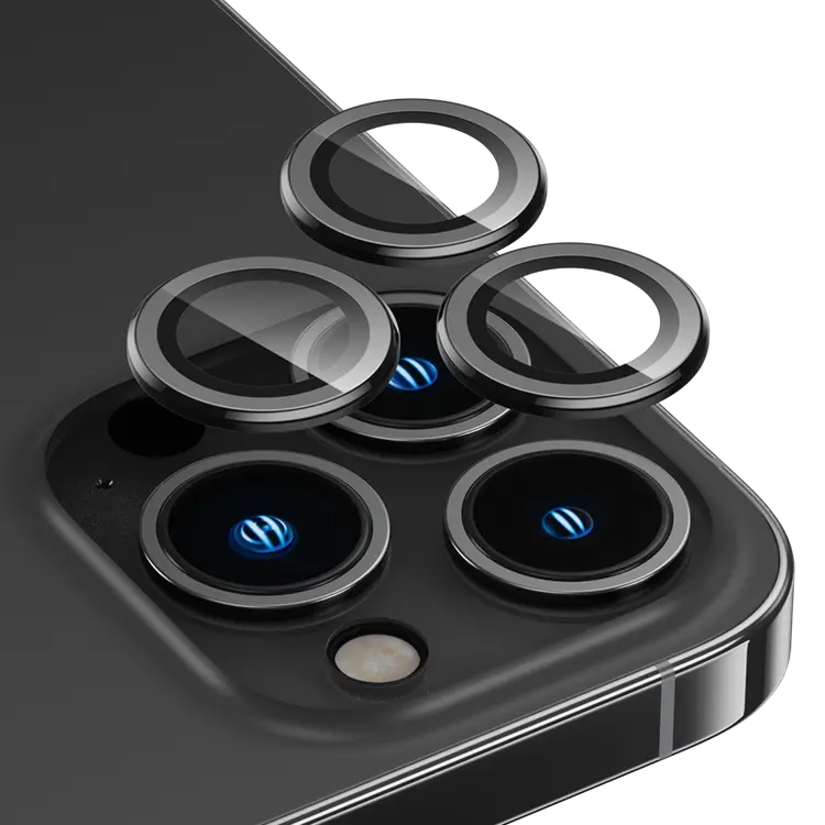 iPhone 14 Pro Max Kamera Lens Koruyucu - Benks DR Safir Kaplama