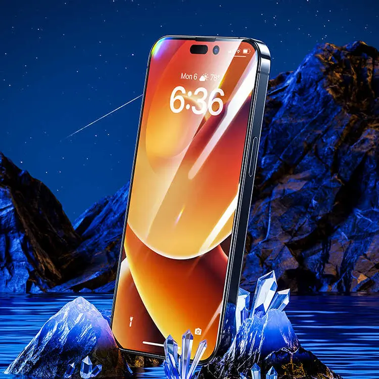 iPhone 14 Pro Max Şeffaf Ekran Koruyucu - Benks V Pro Plus