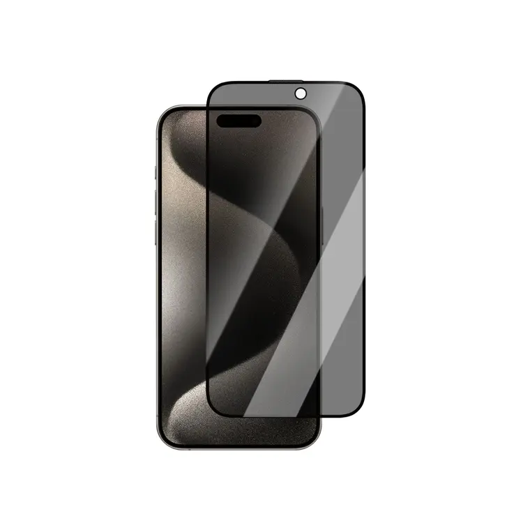 iPhone 14 Pro Max Gizlilik Filmi Ekran Koruyucu - CaseWorld Ultra-Thin Privacy