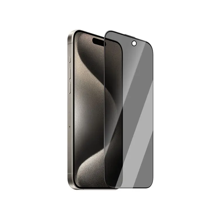 iPhone 14 Pro Max Gizlilik Filmi Ekran Koruyucu - CaseWorld Ultra-Thin Privacy