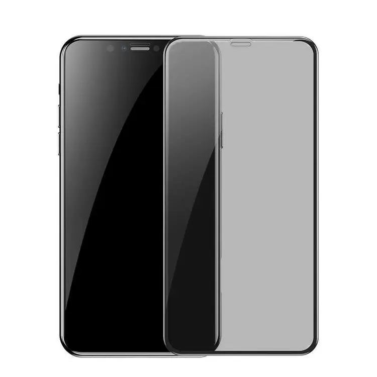 iPhone 14 Pro Max Gizlilik Camlı Ekran Koruyucu - Davin 5D Privacy