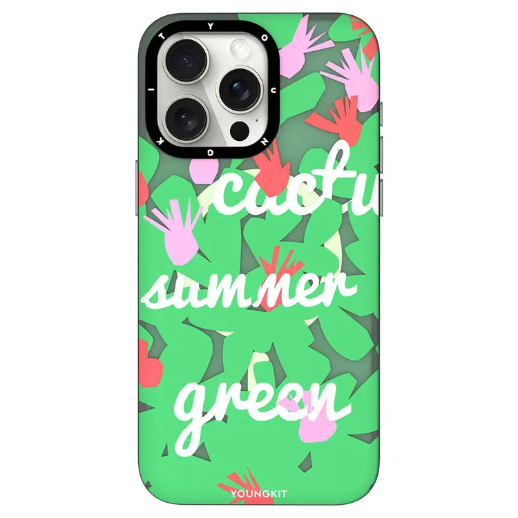 iPhone 14 Pro Max MagSafe Uyumlu Yaz Meyvesi Desenli Kılıf - Youngkit Fruity Flavour