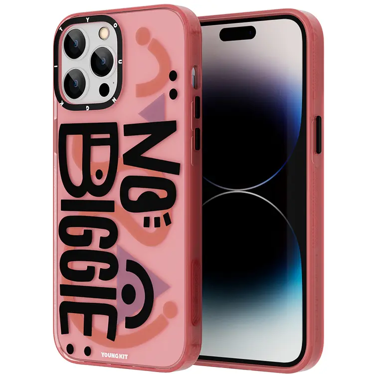 iPhone 14 Pro Max Figürlü Kılıf - YoungKit Happy Mood Serisi