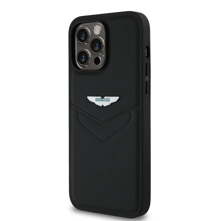 iPhone 14 Pro Max Aston Martin Lisanslı PU Deri Kılıf - Victory