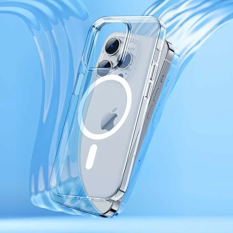 iPhone 14 Pro Max Şeffaf MagSafe Uyumlu Kılıf - Benks Crystal