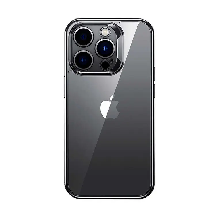 iPhone 14 Pro Max Şeffaf Kılıf, Ekran Koruyucu Hediyeli - Benks Electroplating
