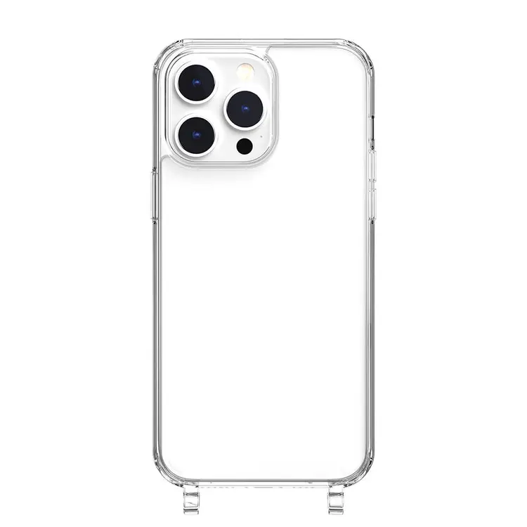 iPhone 14 Pro Max Şeffaf Kılıf, Boyun Askılı - Switcheasy Play