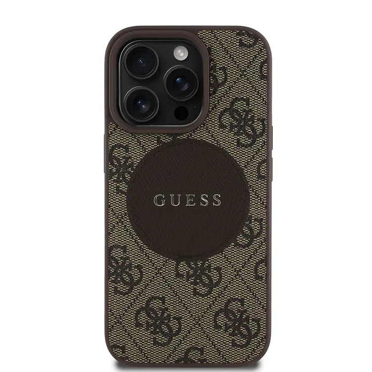 iPhone 14 Pro Max MagSafe Uyumlu Kılıf - Guess Circle Classic