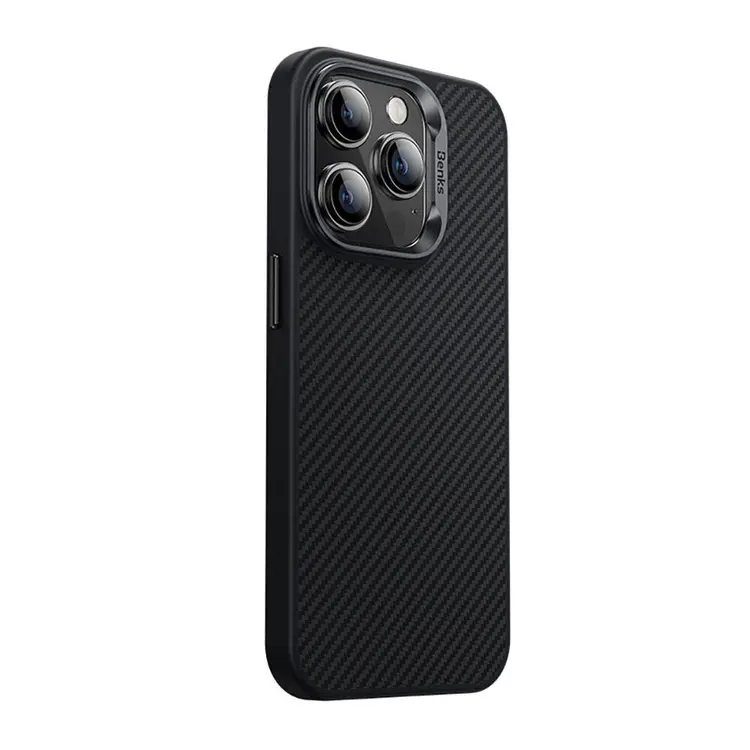 iPhone 14 Pro Max MagSafe Uyumlu Kevlar Kılıf - Benks Hybrid ArmorPro