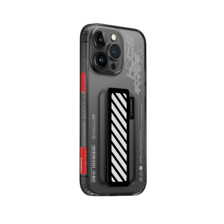 iPhone 14 Pro Max Şeffaf Desenli Kılıf - Skinarma Kaze