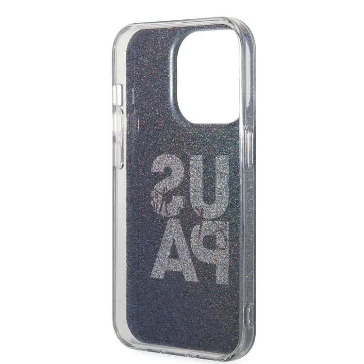 iPhone 14 Pro Max Simli Parlak Alfabe Tasarım Kılıf - U.S. Polo Assn.