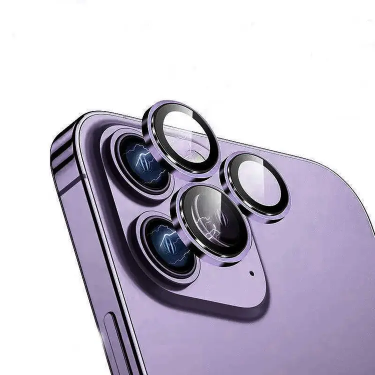 iPhone 14 Pro Metal Kamera Lens Koruyucu - Wiwu Lens Guard