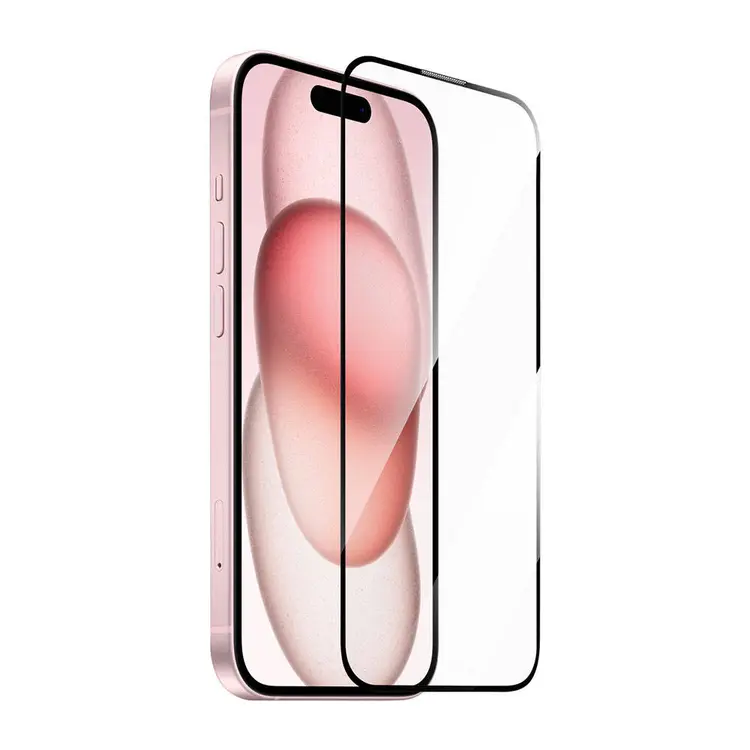 iPhone 15 Temperli Cam Ekran Koruyucu 10'lu Paket - Wiwu GT-008