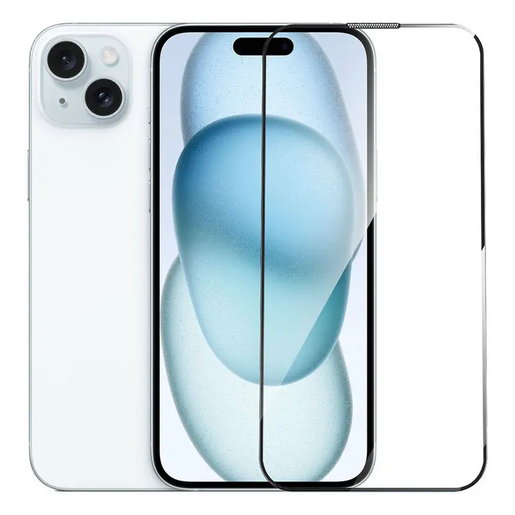 iPhone 15 Temperli Cam Ekran Koruyucu, 0.25 mm Ultra İnce - Wiwu GT-010
