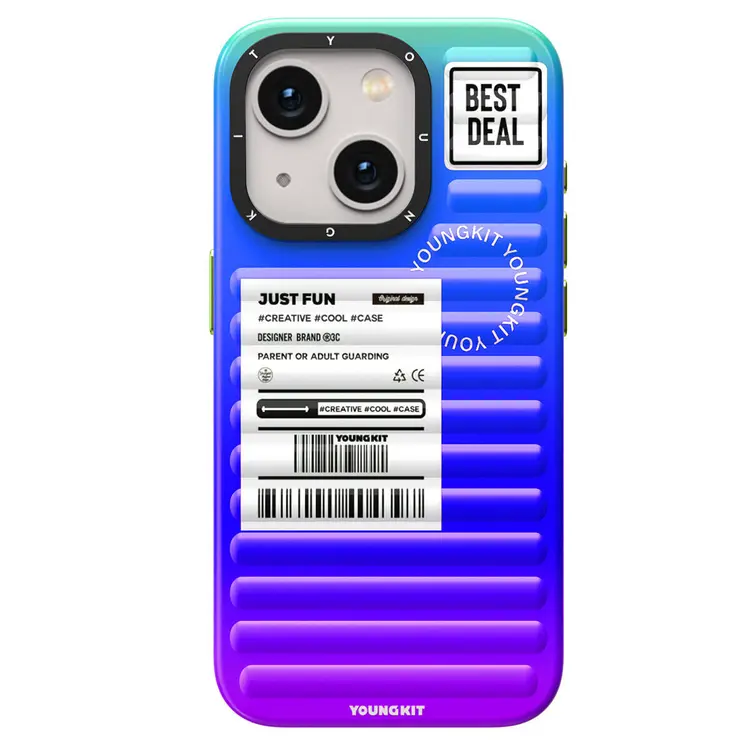 iPhone 15 Renk Geçişli Kılıf - YoungKit The Secret Color
