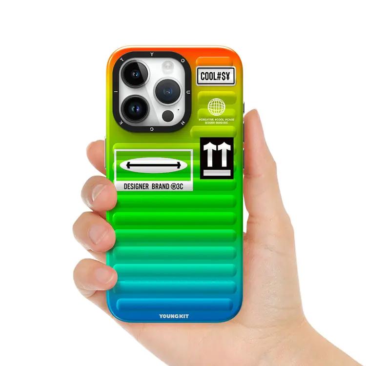 iPhone 15 Renk Geçişli Kılıf - YoungKit The Secret Color