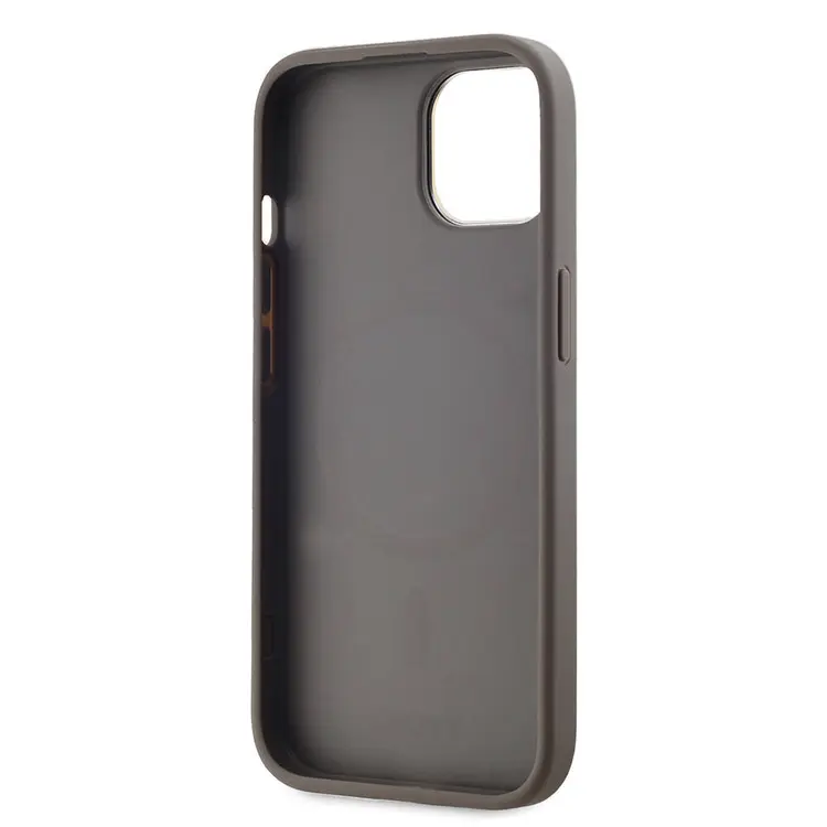 iPhone 15 MagSafe Uyumlu 3D Checkered Desenli Kılıf - DKNY
