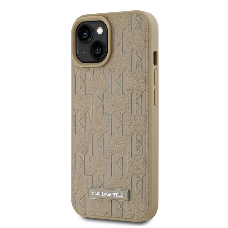 iPhone 15 MagSafe Uyumlu Kılıf - Karl Lagerfeld KL Hot Stamp