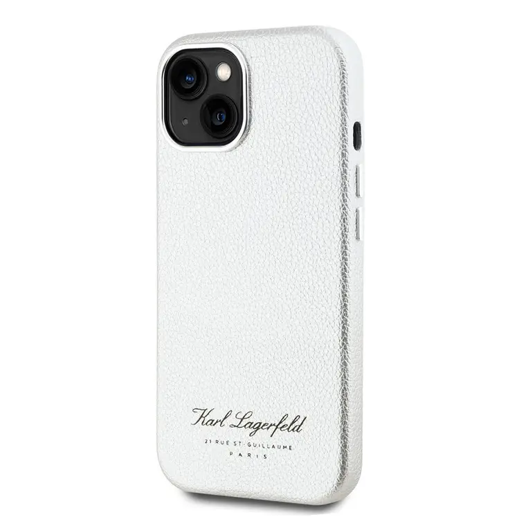 iPhone 15 Kılıf, Lisanslı KL Yazılı Hotel Kapak - Karl Lagerfeld