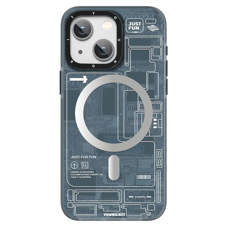 iPhone 15 MagSafe Uyumlu Kılıf - YoungKit Technology Serisi