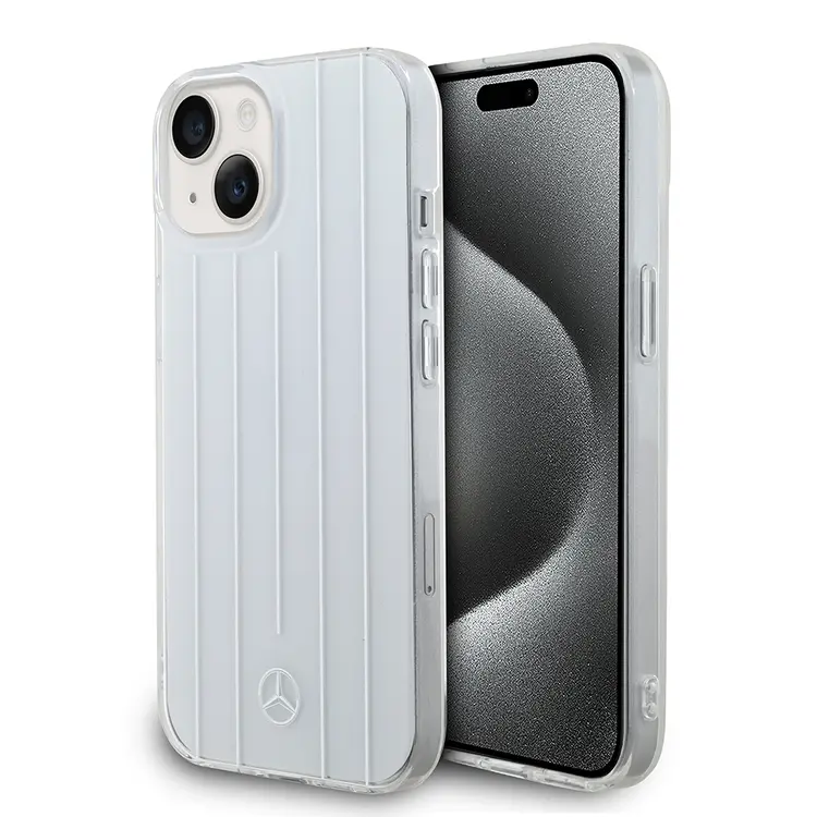 iPhone 15 Uyumlu Paralel Çizgi Desenli Kılıf - Mercedes Benz New Urban 3